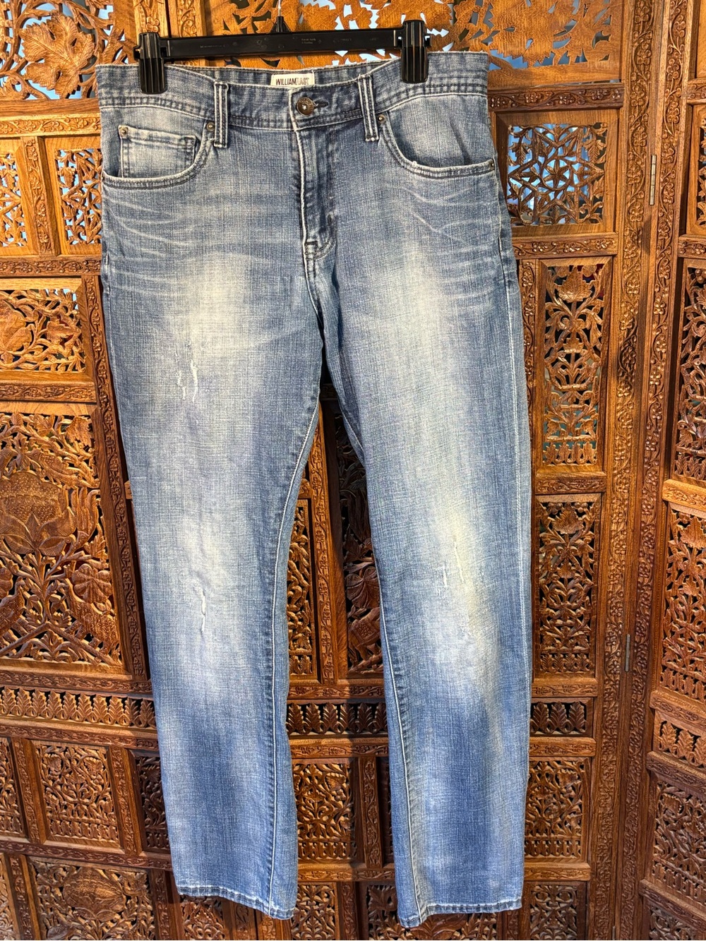 Men’s William Rast Dean Slim Straight Jeans - Blue Wash